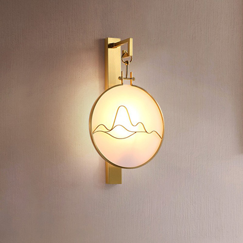 會所、走廊壁燈